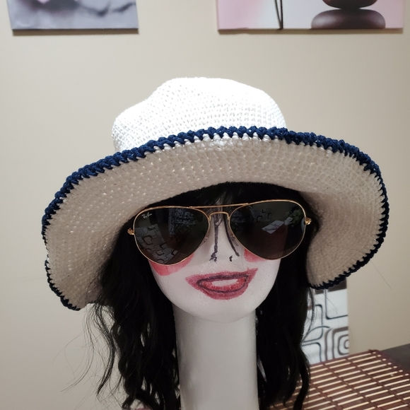Summer chochet hat
